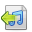 Import Audio Document icon